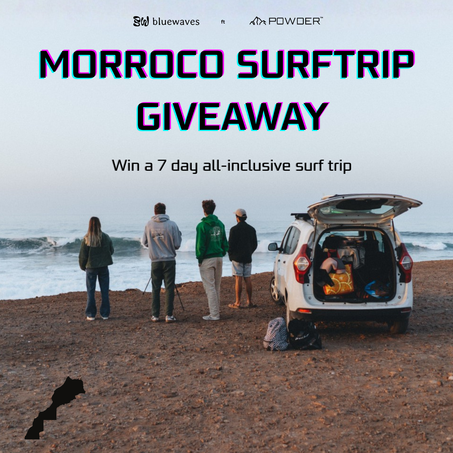Win a Surf Trip for Two to Morocco with Powder®